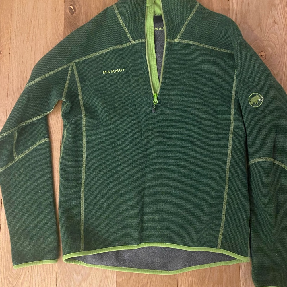 Mens Mammut Fleece lined insulator top